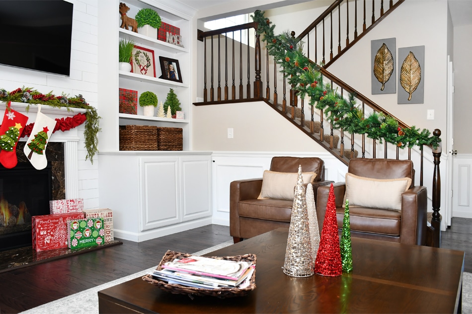 christmas living room decor