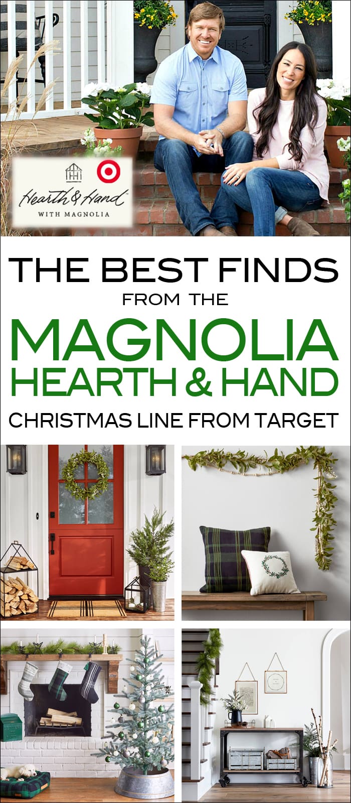 magnolia christmas decor from target