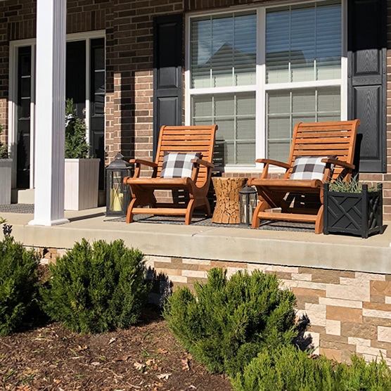 Airstone Concrete Foundation Coverup Faux Stone Veneer