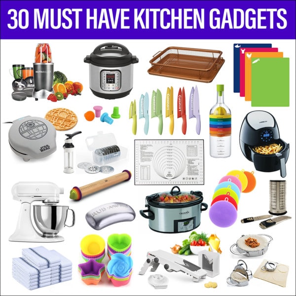 30 Must Have Kitchen Gadgets Preparation Tools & Essentials
