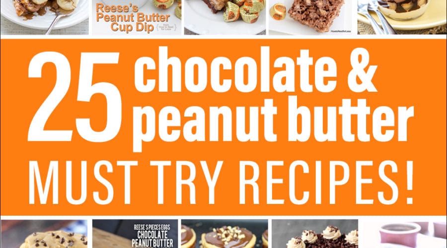chocolate and peanut butter recipes