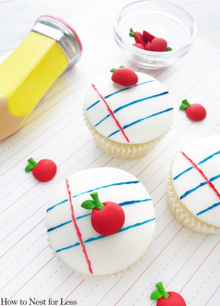 Back to School Cupcakes How to Nest for Less™