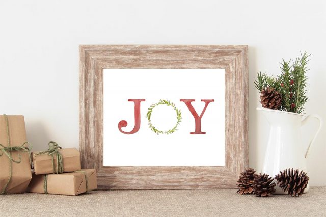 Joy Free Printable - How to Nest for Less™