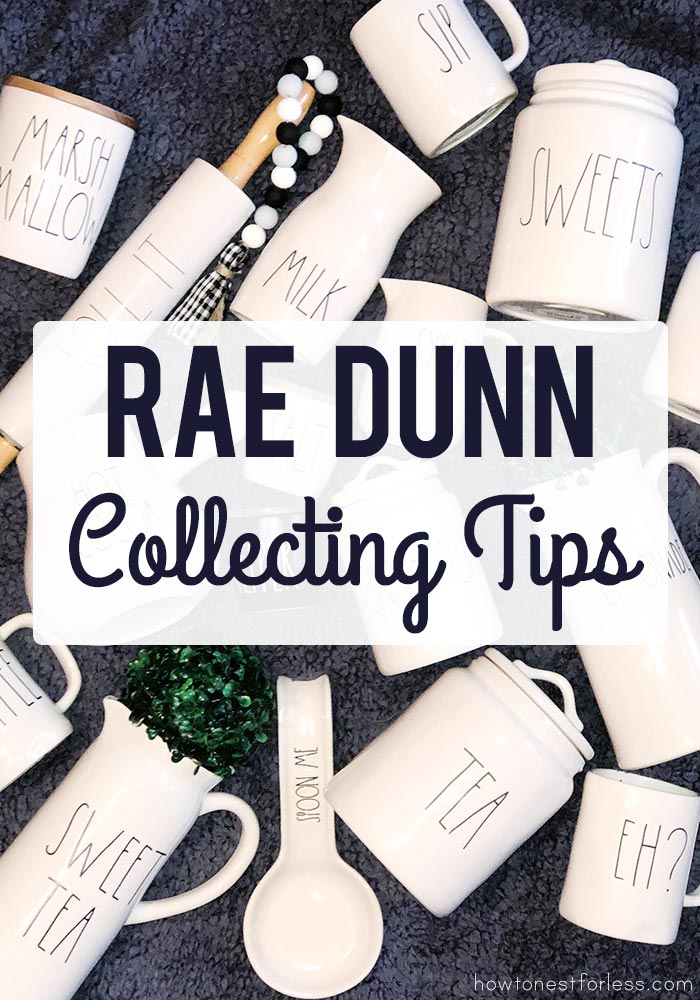 Tips for Finding and Collecting Rae Dunn Pottery - How to Nest for