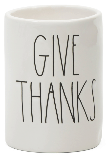 give thanks autumn scented candle