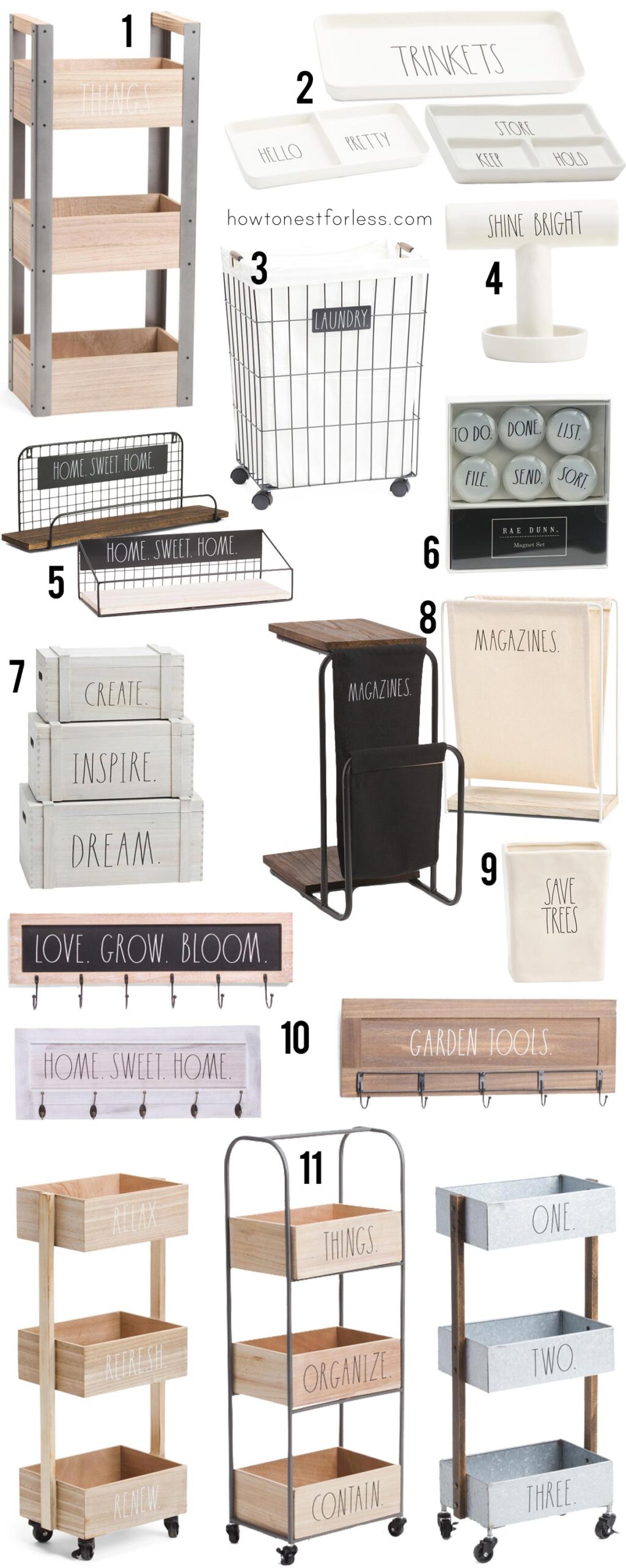 Rae Dunn Organization Must Haves - How to Nest for Less™