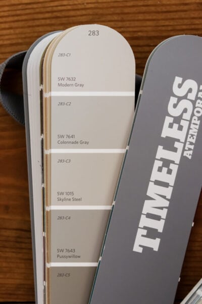 sherwin williams timeless colors paint deck