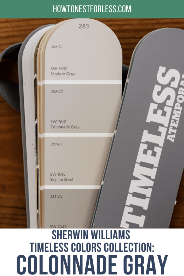 Collonade Gray A Timeless Gray Paint Color How to Nest for Less™