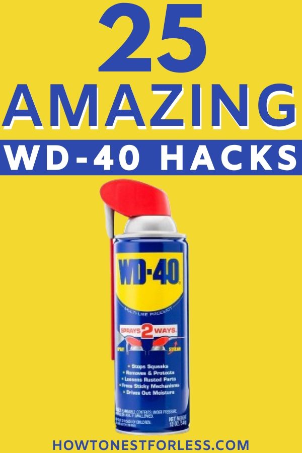 WD 40 Hacks - 13 clever WD 40 uses (not just for degreasing