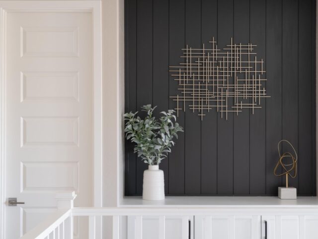 SW Iron Ore shiplap feature wall