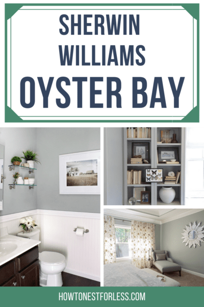 Sherwin Williams Oyster Bay graphic