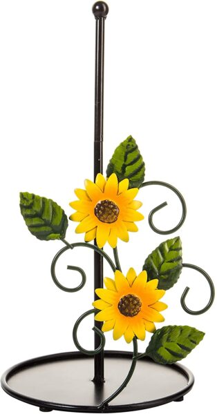 https://howtonestforless.com/wp-content/uploads/2022/06/sunflower-kitchen-decor-ideas-paper-towel-holder-314x600.jpg