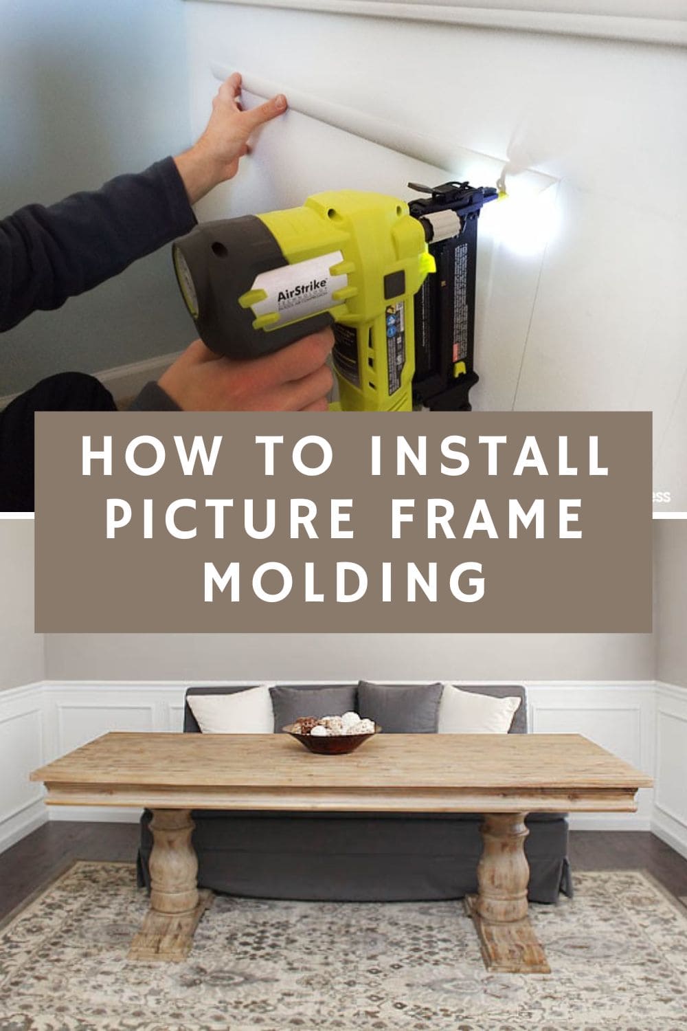 How to Easily Install Picture Frame Moulding