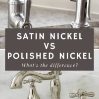 satin nickel vs polished nickel - what's the difference