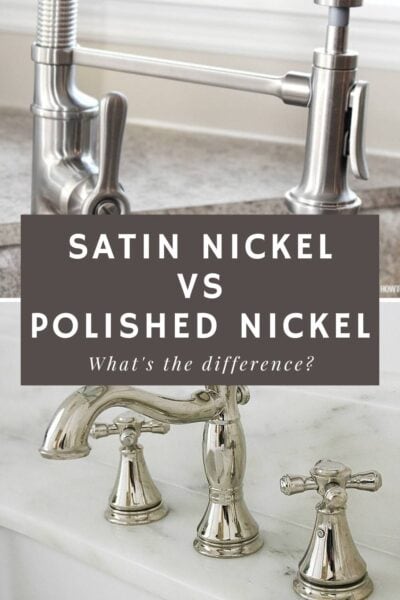 satin nickel vs polished nickel - what's the difference